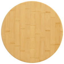 vidaXL bambusz asztallap Ø50 x 1,5 cm bútor