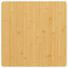 vidaXL bambusz asztallap 60 x 60 x 1,5 cm bútor