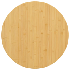 vidaXL bambusz asztallap Ø70 x 1,5 cm bútor