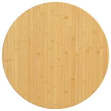 vidaXL bambusz asztallap Ø70 x 4 cm bútor