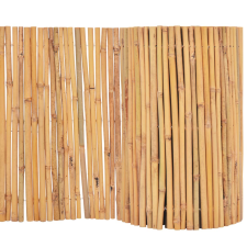 vidaXL bambusz kerítés 500 x 30 cm kerti bútor