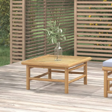 vidaXL bambusz kerti asztal 65 x 55 x 30 cm kerti bútor