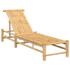 vidaXL bambusz napozóágy 55x199x30 cm (4108225)