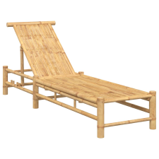 vidaXL bambusz napozóágy 55x199x30 cm (4108225) kerti bútor