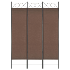 vidaXL barna 3-paneles paraván 120 x 180 cm bútor