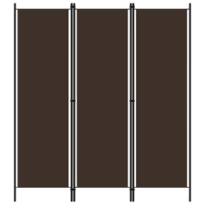 vidaXL Barna 3 paneles paraván 150 x 180 cm bútor