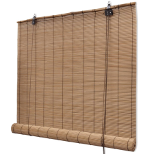 vidaXL Barna Bambusz Roló 120 x 160 cm lakástextília