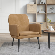 vidaXL barna bársonyfotel 62x79x79 cm bútor