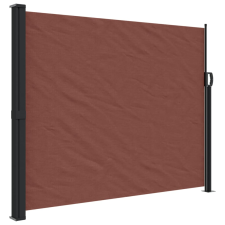 vidaXL barna behúzható oldalsó napellenző 160 x 500 cm (4004434) kerti bútor