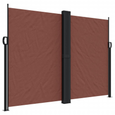 vidaXL barna behúzható oldalsó napellenző 180 x 600 cm (4004839) kerti bútor