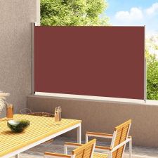 vidaXL barna behúzható oldalsó terasznapellenző 220 x 300 cm kerti bútor