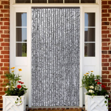 vidaXL Barna és bézs zsenília rovarfüggöny 90 x 220 cm barkácsgép tartozék