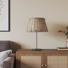 vidaXL barna fonott lámpaernyő Ø50 x 30 cm világítási kellék