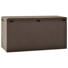 vidaXL barna kerti tárolóláda 114 x 47 x 60 cm kerti tárolás