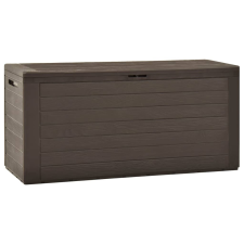 vidaXL barna kerti tárolóláda 116 x 44 x 55 cm kerti tárolás