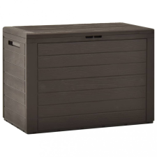 vidaXL Barna kerti tárolóláda 78 x 44 x 55 cm kerti bútor