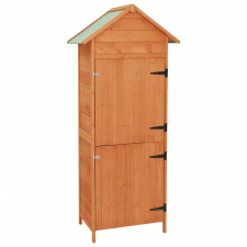 vidaXL barna kerti tárolószekrény 42,5 x 64 x 190 cm kerti tárolás