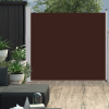 vidaXL barna kihúzható oldalsó teraszi napellenző 170 x 300 cm