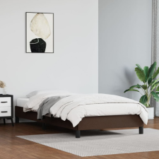 vidaXL barna műbőr ágykeret 90x200 cm ágy és ágykellék