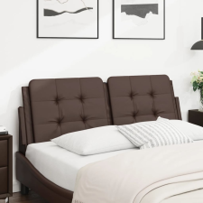 vidaXL barna műbőr fejtámla párna 120 cm ágy és ágykellék