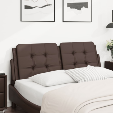 vidaXL barna műbőr fejtámla párna 140 cm ágy és ágykellék