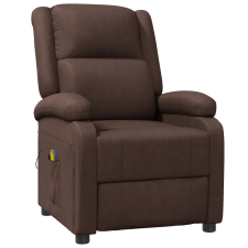 vidaXL barna műbőr masszázsfotel (348463) masszázsfotel