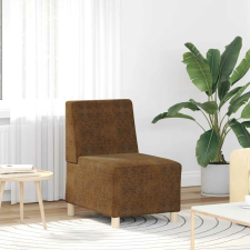 vidaXL barna művelúr kanapéfotel 55 cm bútor