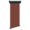 vidaXL barna oldalsó napellenző erkélyre 80 x 250 cm