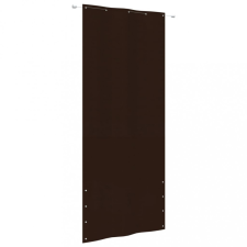 vidaXL barna oxford-szövet erkélyparaván 100 x 240 cm kerti bútor