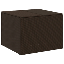 vidaXL barna polyrattan kerti tárolóláda 291 L (365337) kerti tárolás
