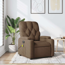 vidaXL barna szövet dönthető masszázsfotel masszázsfotel