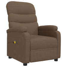 vidaXL barna szövet masszázsfotel (321230) masszázsfotel