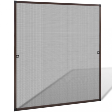 vidaXL Barna szúnyogháló ablakra 120 x 140 cm szúnyogháló