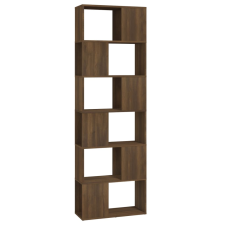 vidaXL barna tölgy könyvszekrény/térelválasztó 60 x 24 x 186 cm (816034) bútor