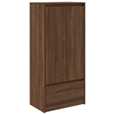 vidaXL barna tölgy szerelt fa szekrény fiókkal 55,5x34x119,5 cm (861649) bútor