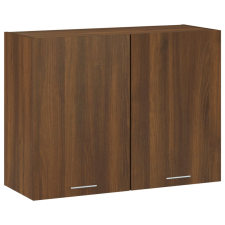 vidaXL barna tölgy színű szerelt fa függőszekrény 80x31x60 cm bútor