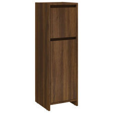 vidaXL barna tölgy színű szerelt fa fürdőszobaszekrény 30x30x95 cm (815554) fürdőszoba bútor