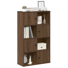 vidaXL barna tölgy színű szerelt fa könyvszekrény 60x24x101,5 cm bútor