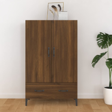 vidaXL barna tölgy színű szerelt fa magasszekrény 70 x 31 x 115 cm bútor