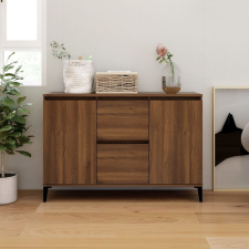 vidaXL barna tölgy színű szerelt fa tálalószekrény 104 x 35 x 70 cm bútor