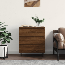 vidaXL barna tölgy színű szerelt fa tálalószekrény 60 x 35 x 70 cm bútor