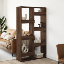 vidaXL barna tölgy színű szerelt fa térelválasztó 100 x 33 x 175 cm bútor