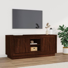 vidaXL barna tölgy színű szerelt fa TV-szekrény 102x35x45 cm bútor