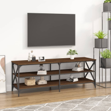 vidaXL barna tölgy színű szerelt fa TV-szekrény 140 x 40 x 50 cm bútor