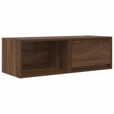 vidaXL barna tölgy színű szerelt fa TV-szekrény 80x31x25,5 cm (861466) bútor