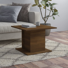 vidaXL barna tölgyszínű forgácslap dohányzóasztal 55,5 x 55,5 x 40 cm bútor