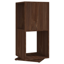 vidaXL barna tölgyszínű forgácslap forgószekrény 34,5x34,5x75,5 cm (339563) bútor