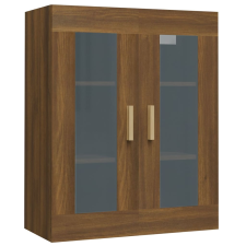 vidaXL barna tölgyszínű függő faliszekrény 69,5 x 34 x 90 cm (817389) bútor