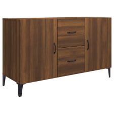 vidaXL barna tölgyszínű műfa tálalószekrény 100 x 36 x 60 cm (817470) bútor