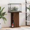 vidaXL barna tölgyszínű szerelt fa akváriumi állvány 60,5x36x72,5 cm